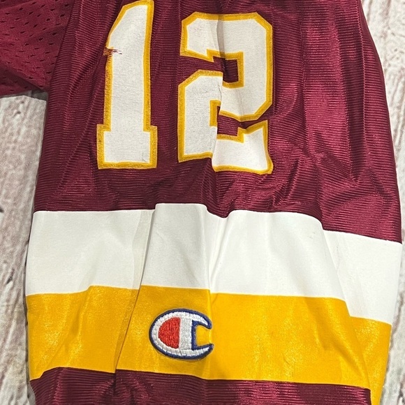 Vintage Gus Frerotte Washington Redskins Champion 1990s NFL Football Jersey - Picture 5 of 10